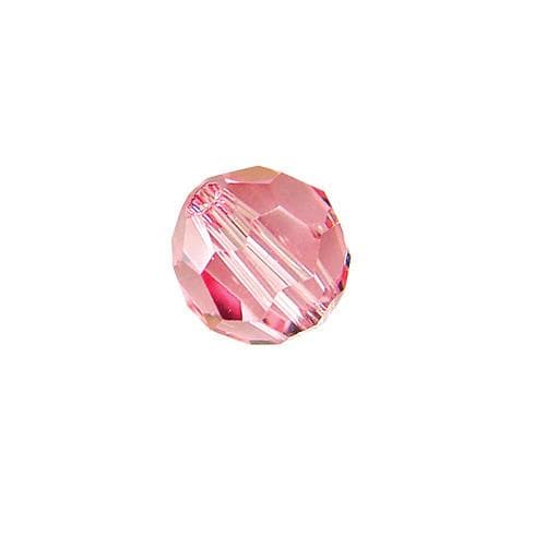 #BS-5706-LTROSE Crystal Round, 6mm