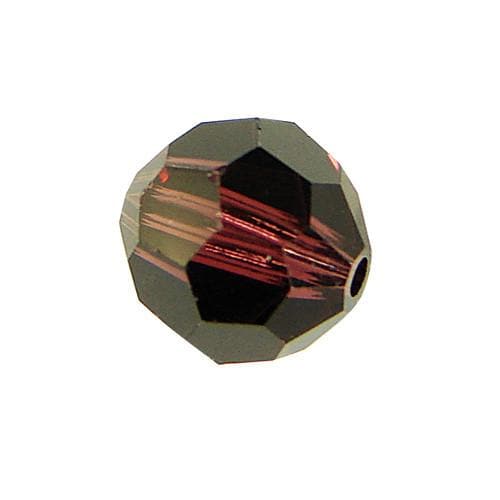 #BS-5708-BU Crystal Round, 8mm