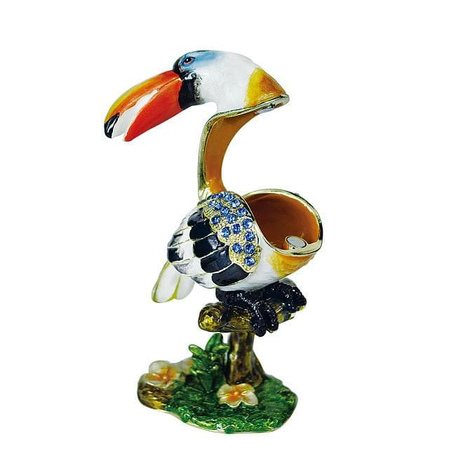 #BXT374 Toucan Trinket Jewelry Box