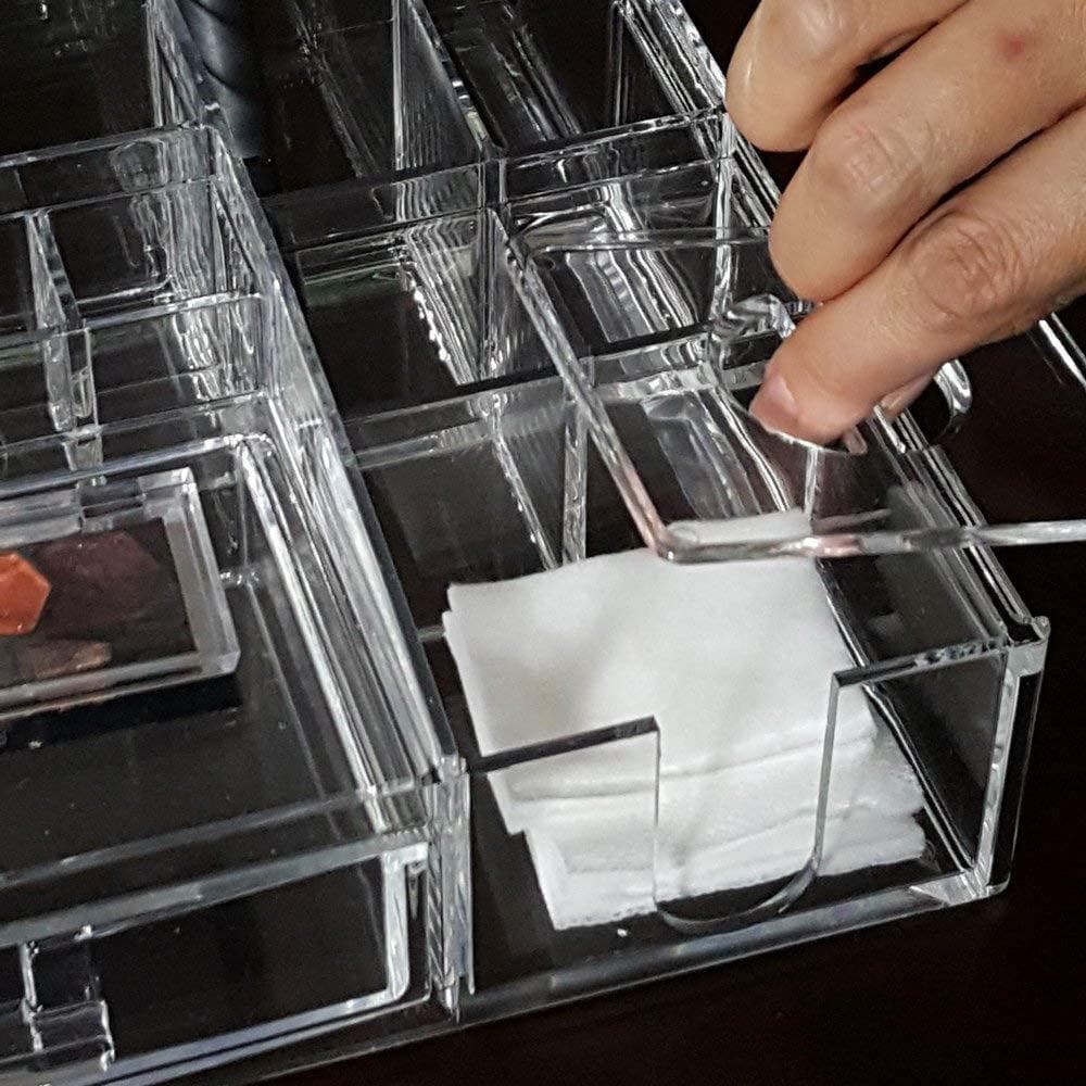 #COM0313 Luxury Acrylic Makeup Organizer with Drawer