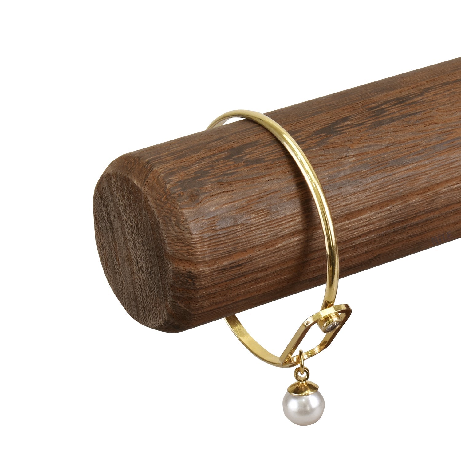 #WD219 Antique Wood T-Bar Bracelet Display