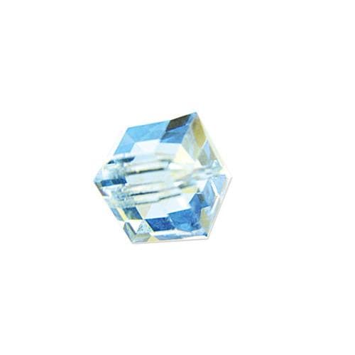 #BCS-56014 (AQUAAB) Swarovski Square Beads, 4mm