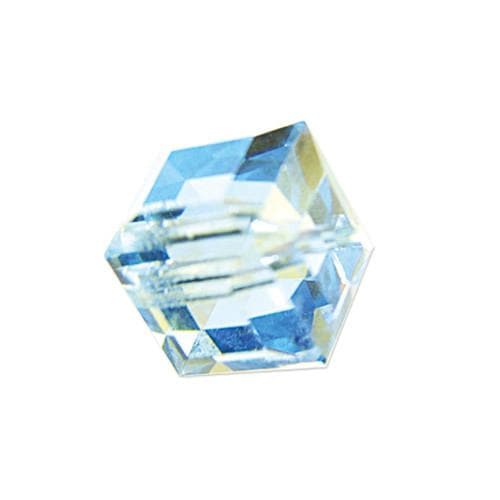 #BCS-56018 (AQUAAB) Swarovski Square Beads, 8mm
