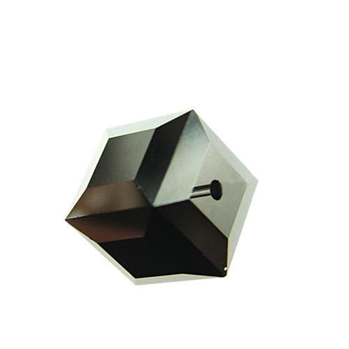 #BCS-56018 (JET) Swarovski Square Beads, 8mm