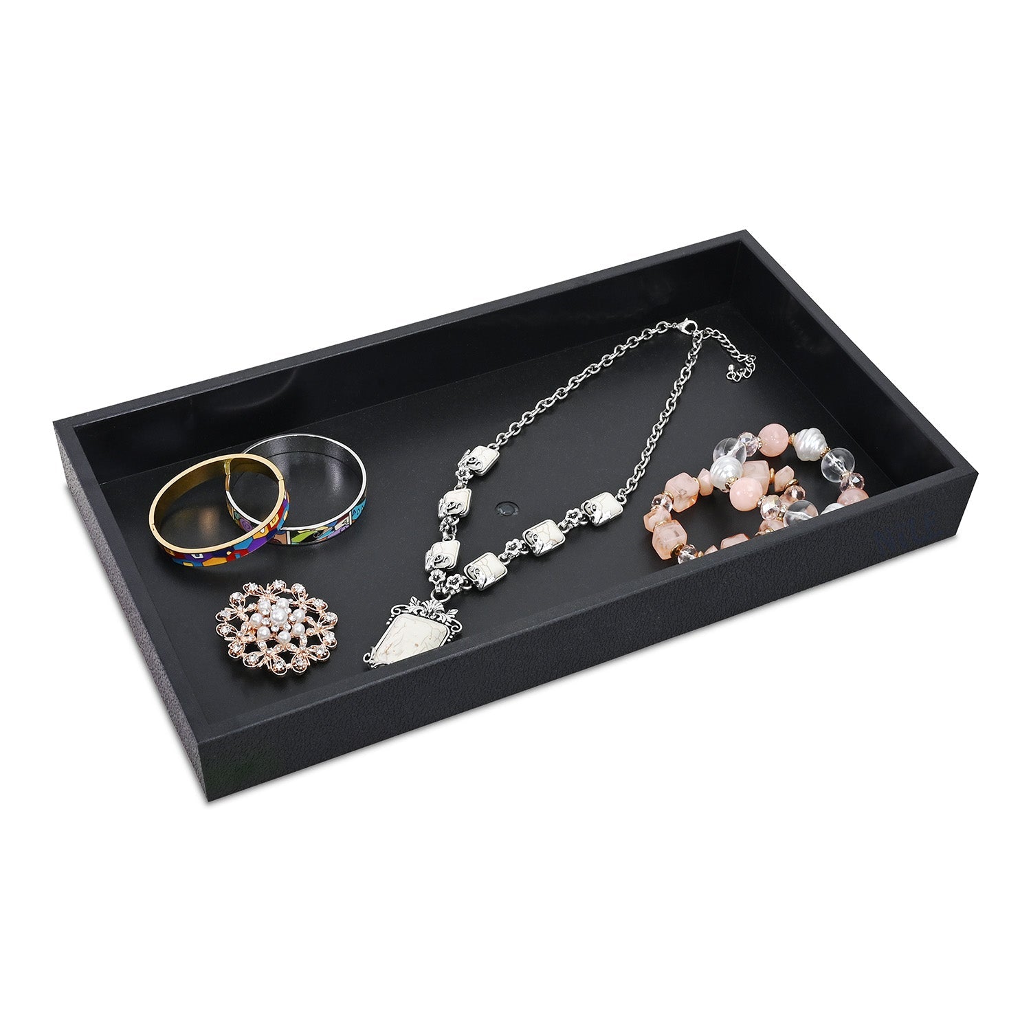 #1-3P Stackable Plastic Tray