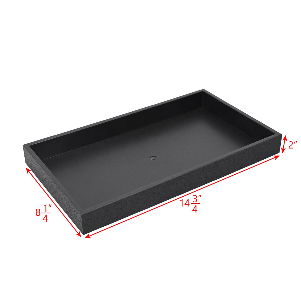 #1-3P Stackable Plastic Tray