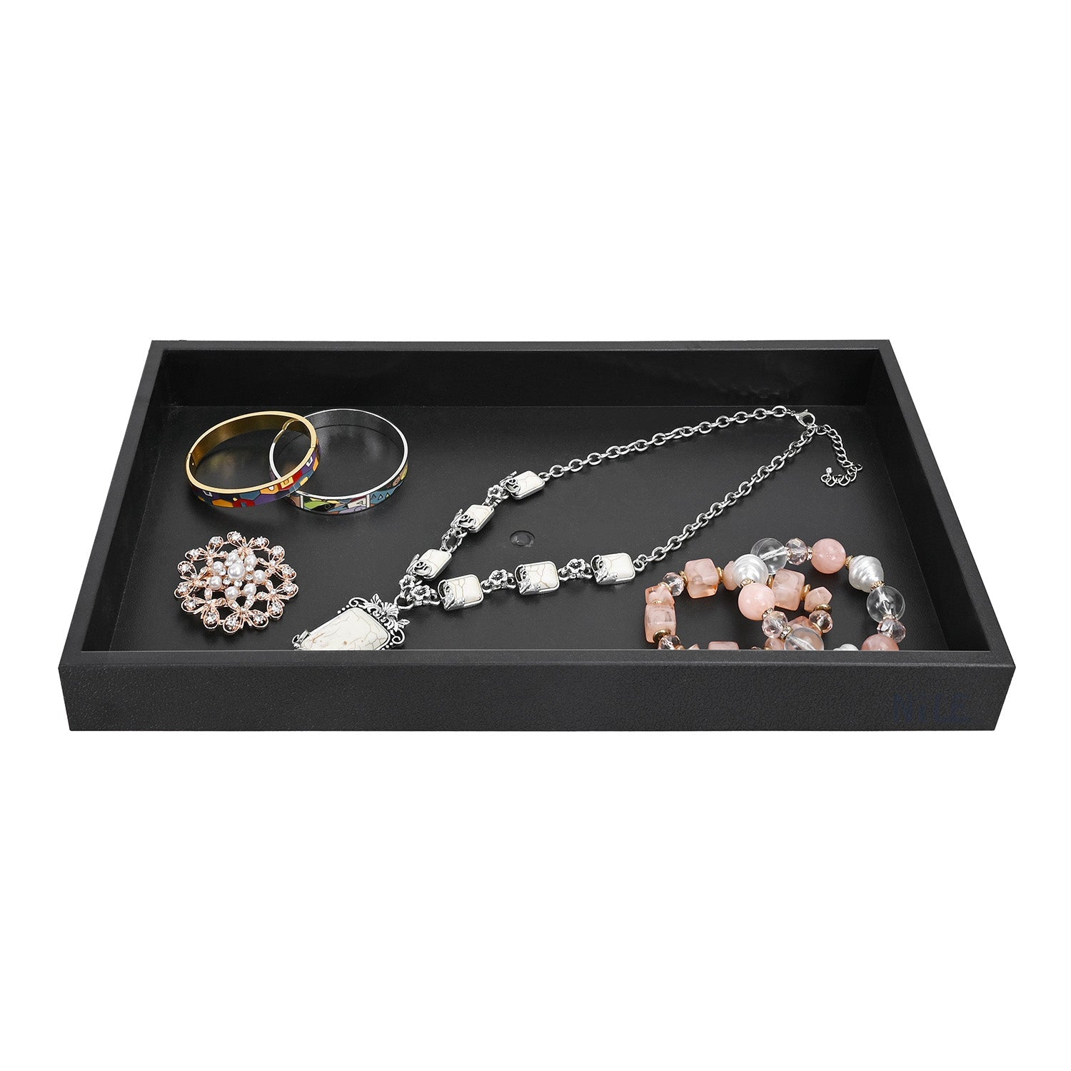 #1-3P Stackable Plastic Tray