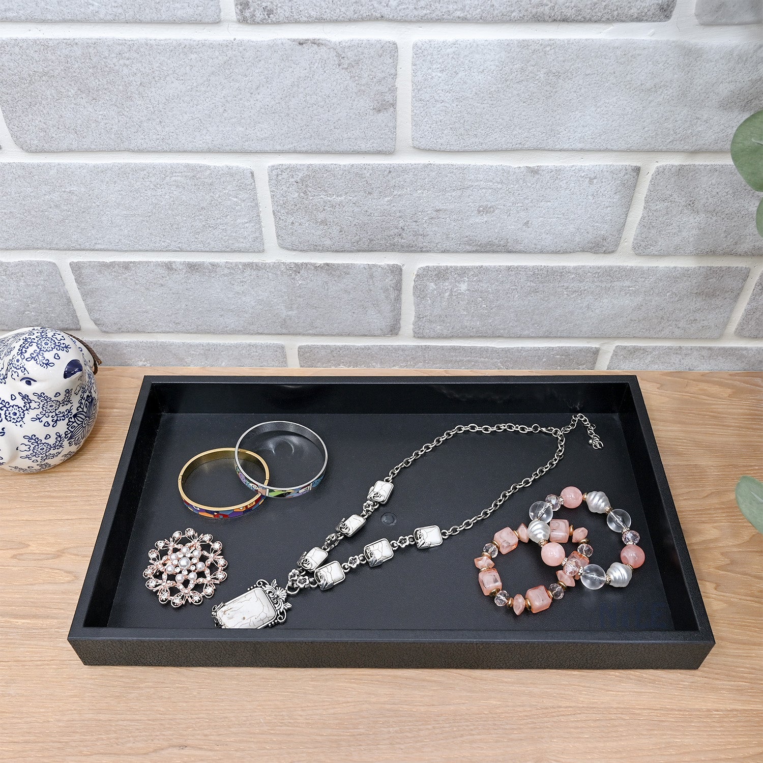 #1-3P Stackable Plastic Tray