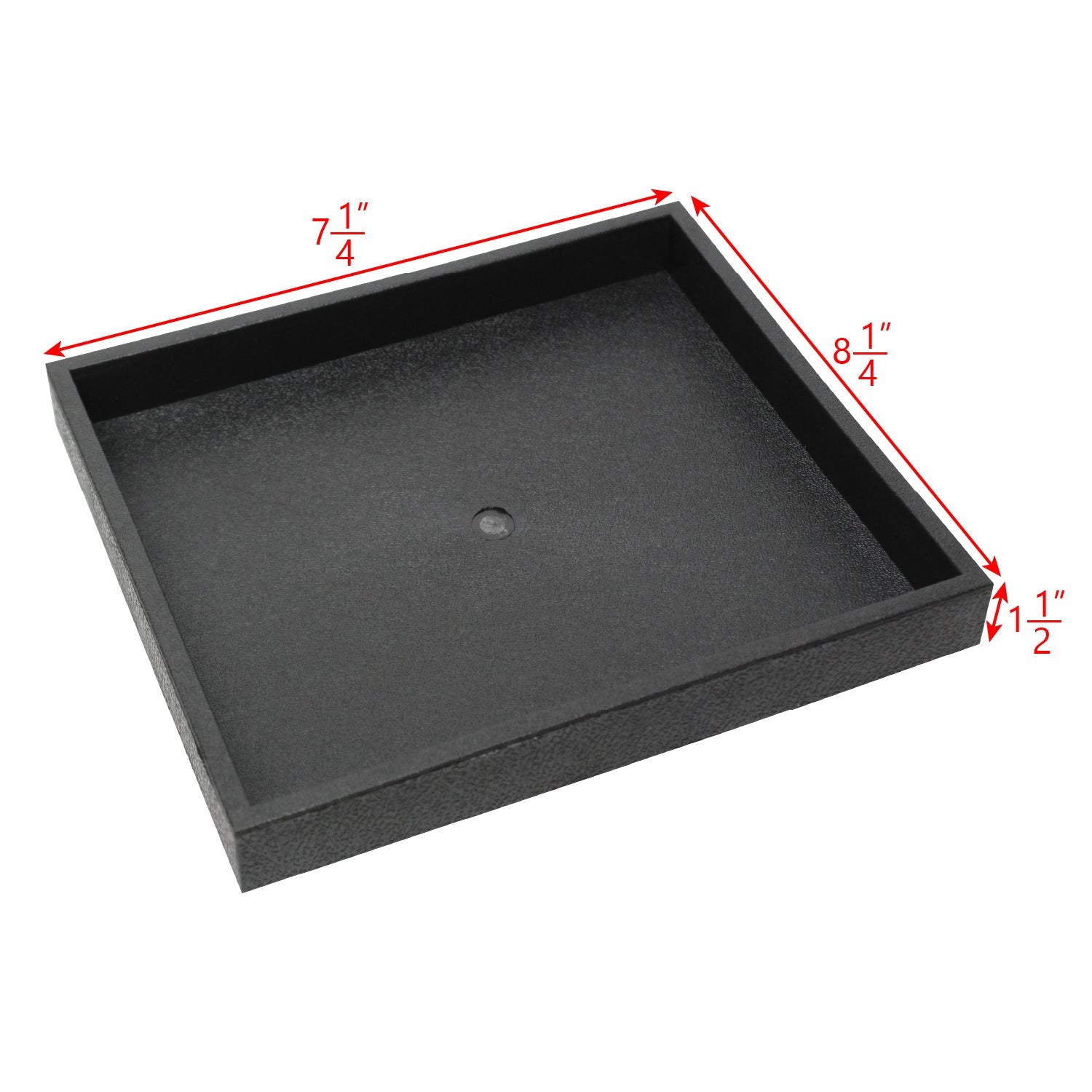 #2-1P Stackable Plastic Tray