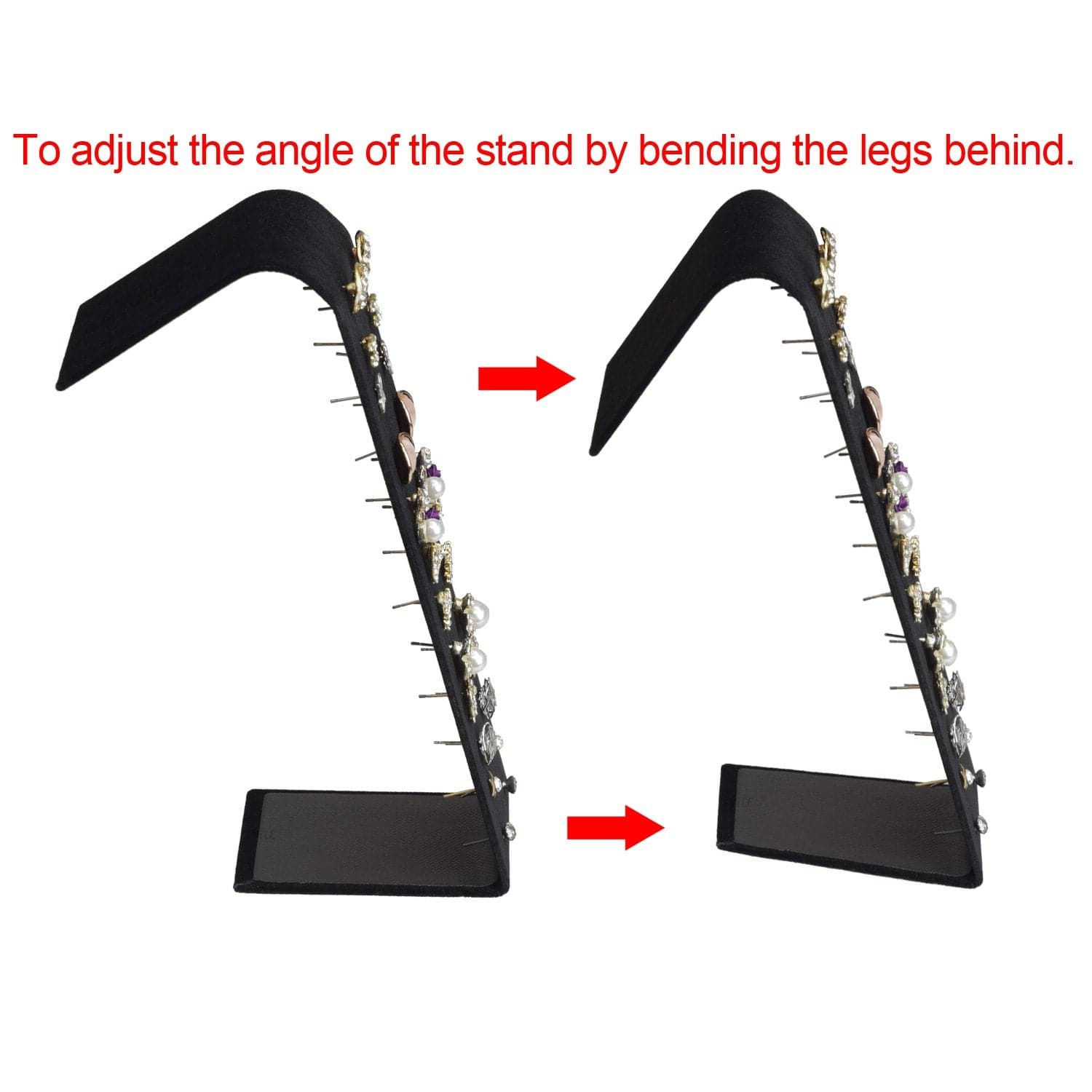 #238-1 Curved Earring Display Stand