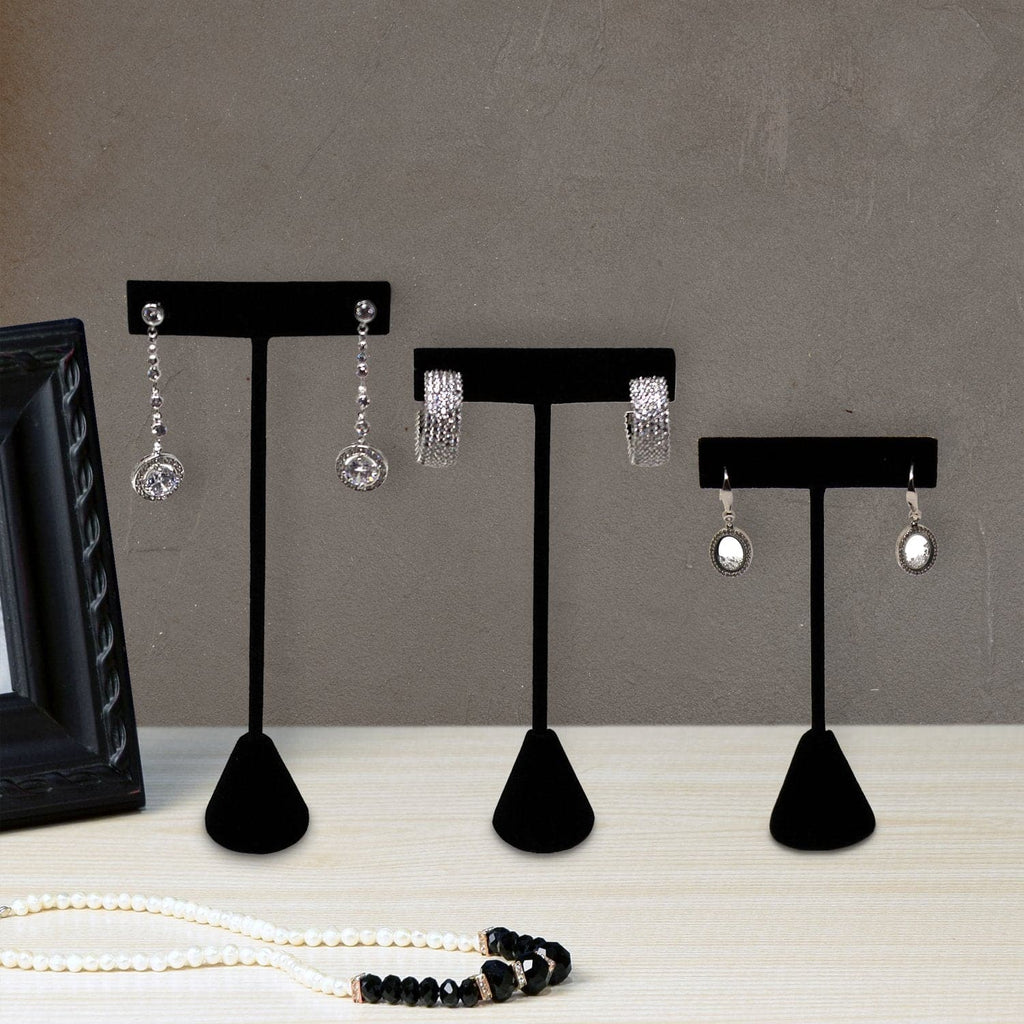 #240-1 Large Metal T-Shaped Earring Display Stand