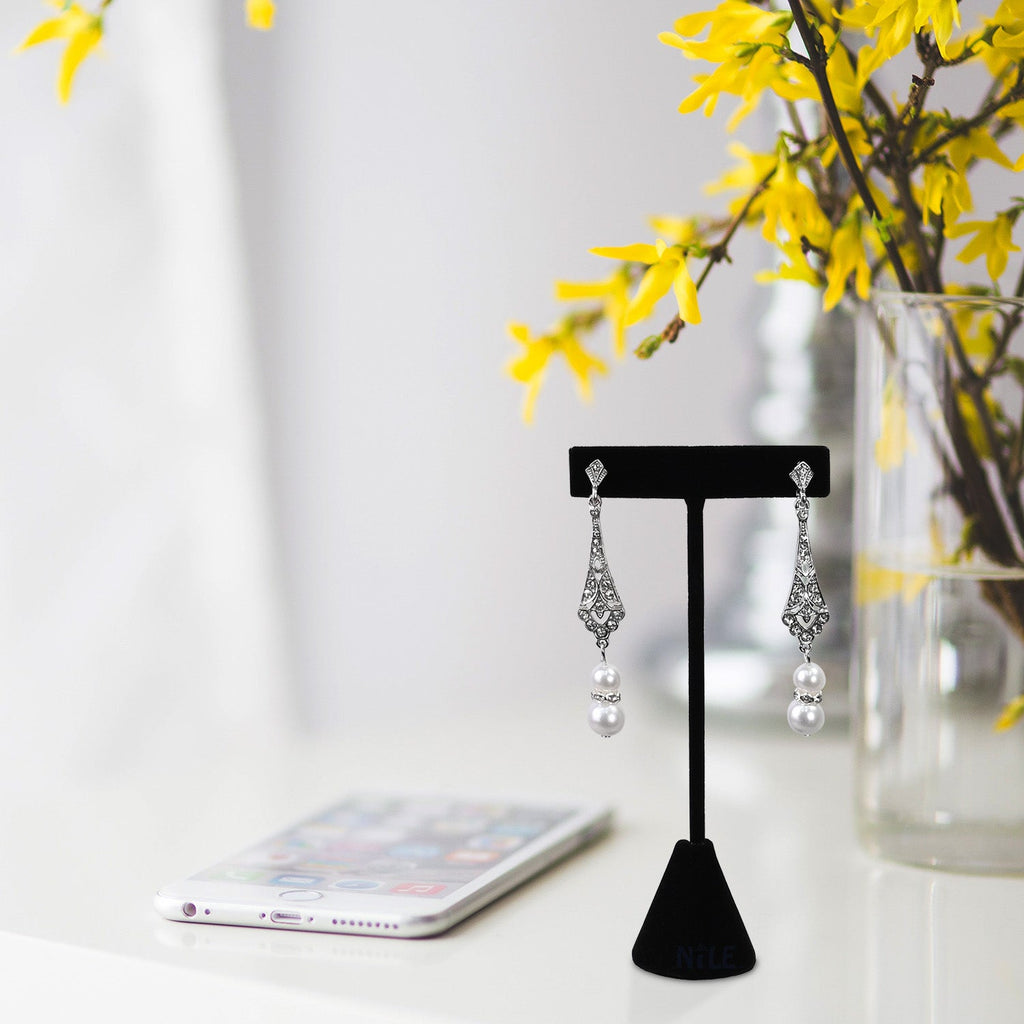 #240-2 Medium Metal T-Shaped Earring Display Stand