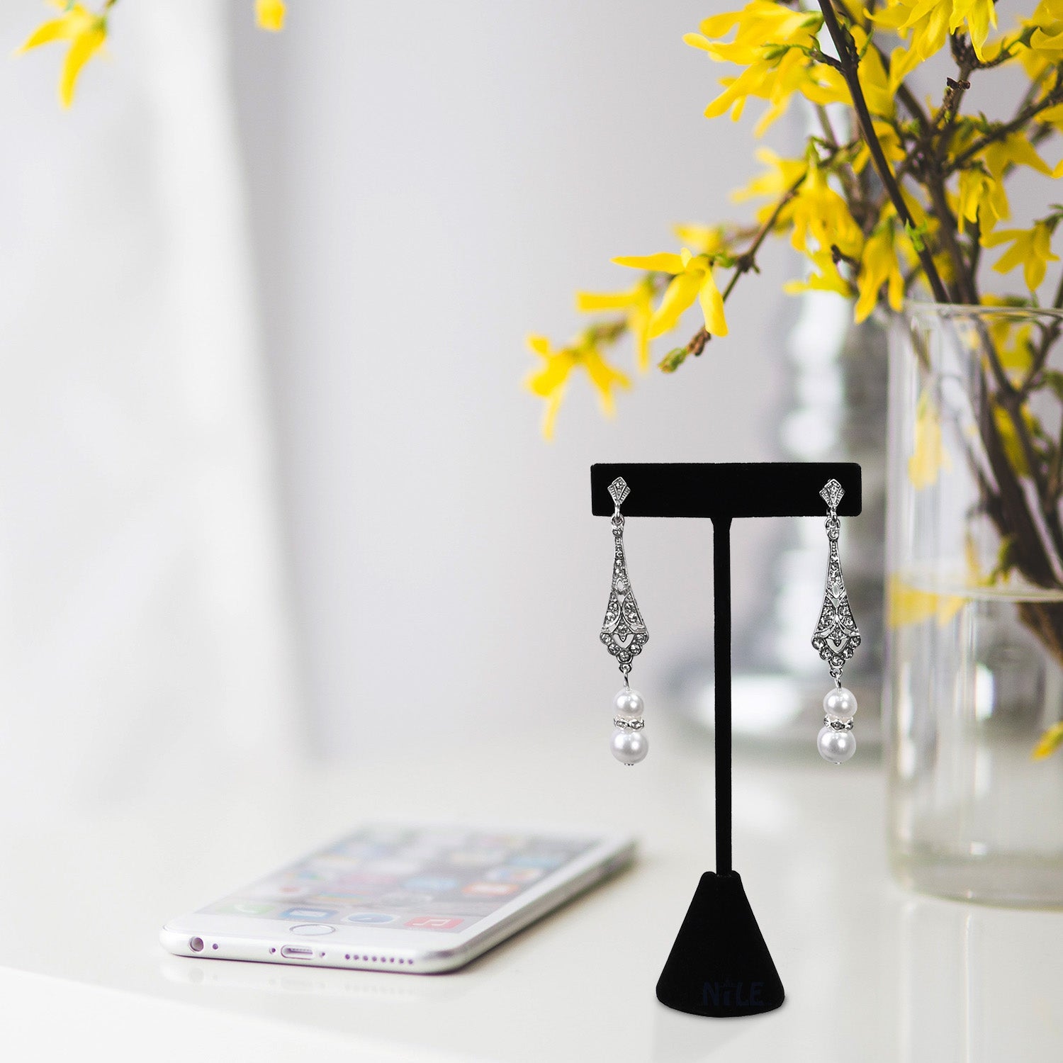 #240-2 Medium Metal T-Shaped Earring Display Stand
