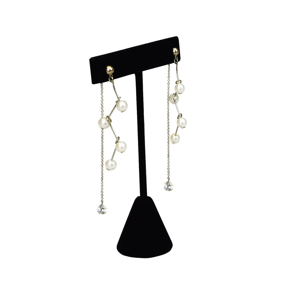 #240-3 Small Metal T-Shaped Earring Display Stand