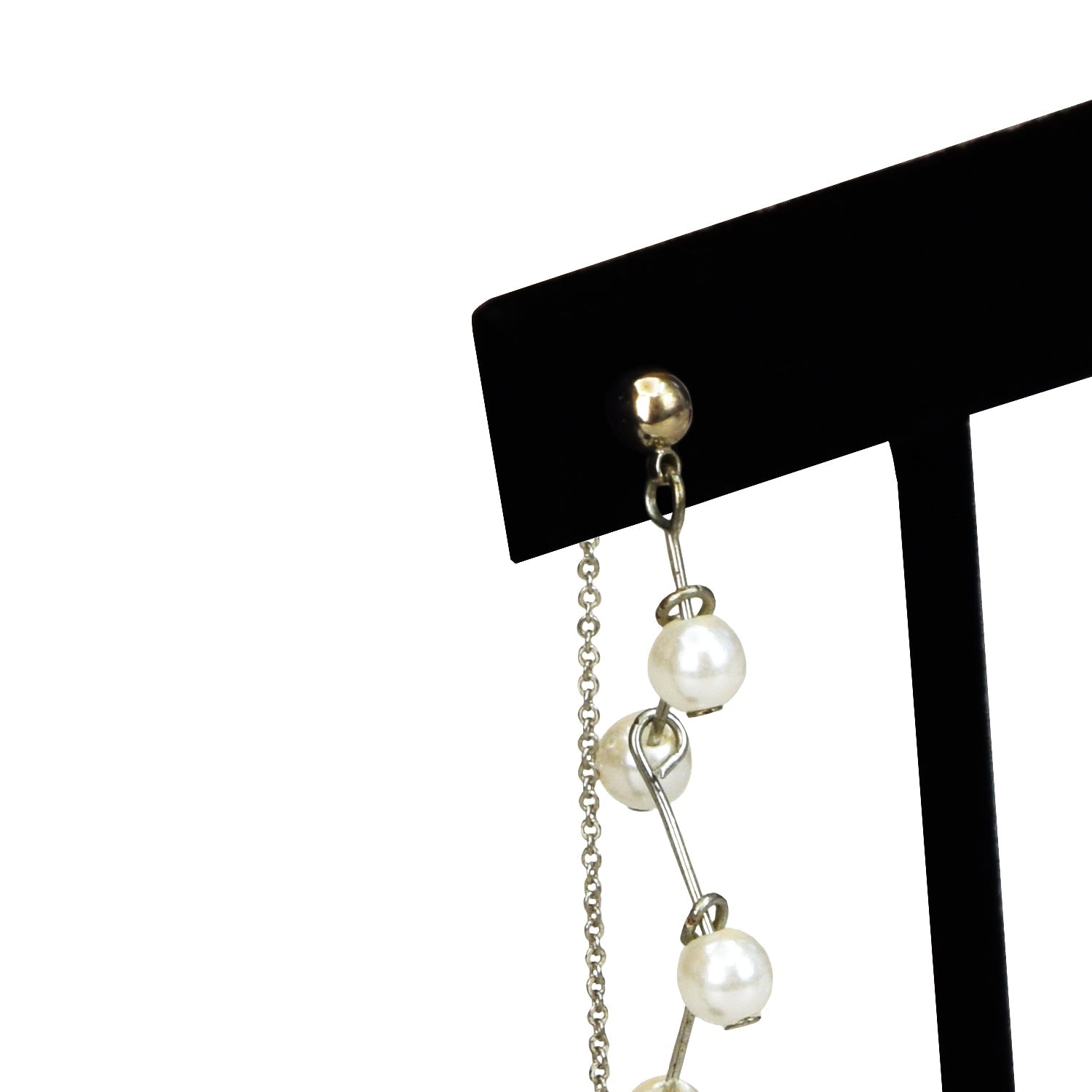 #240-3 Small Metal T-Shaped Earring Display Stand