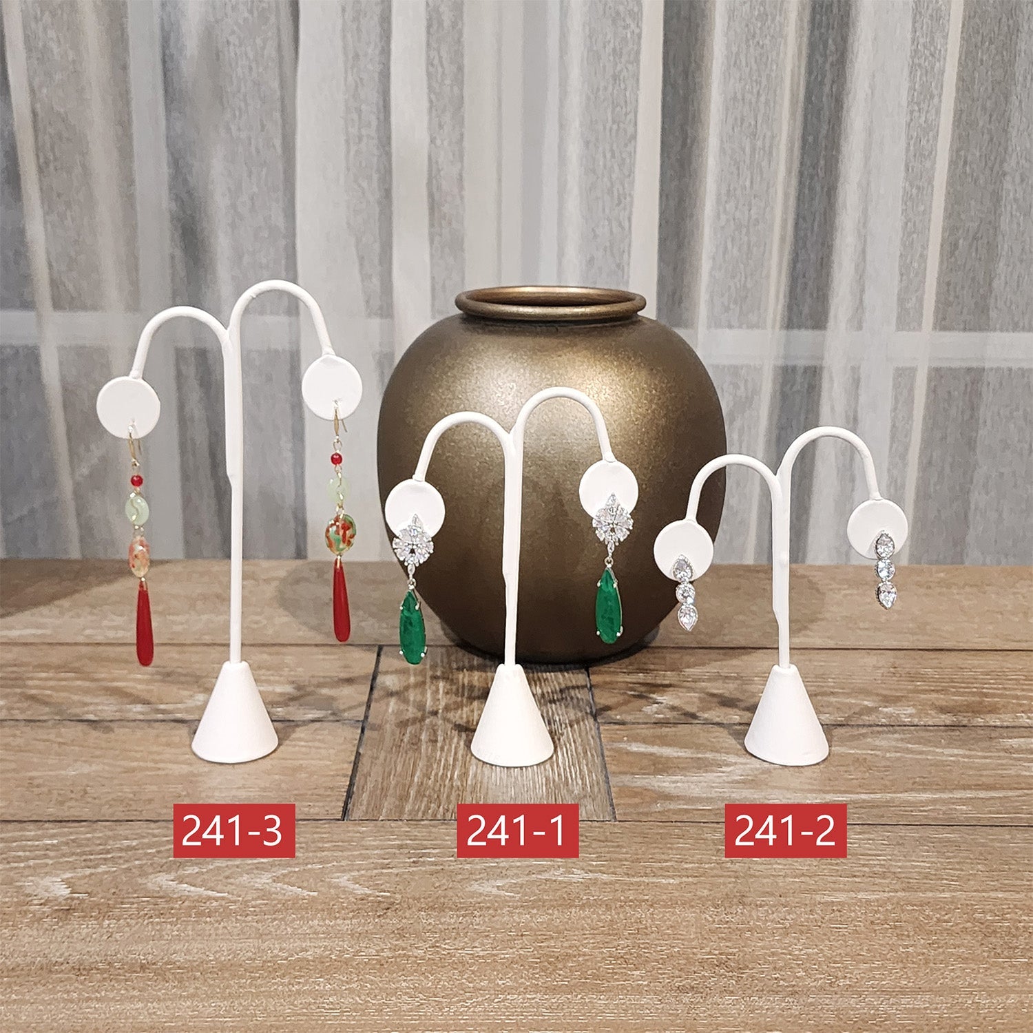 #241-3 Tall Earring Display Tree Stand