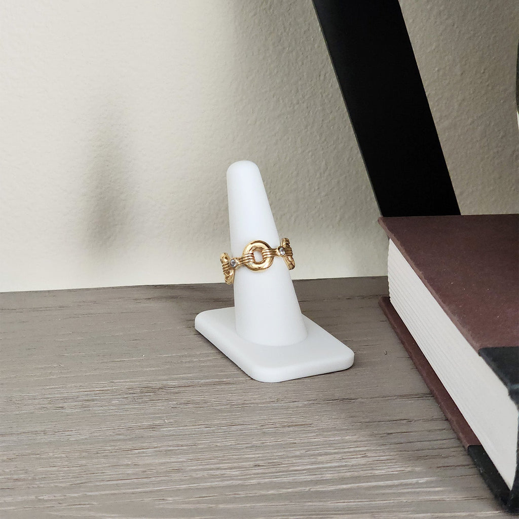 #244-1P Rubber Finger Shaped Ring Display