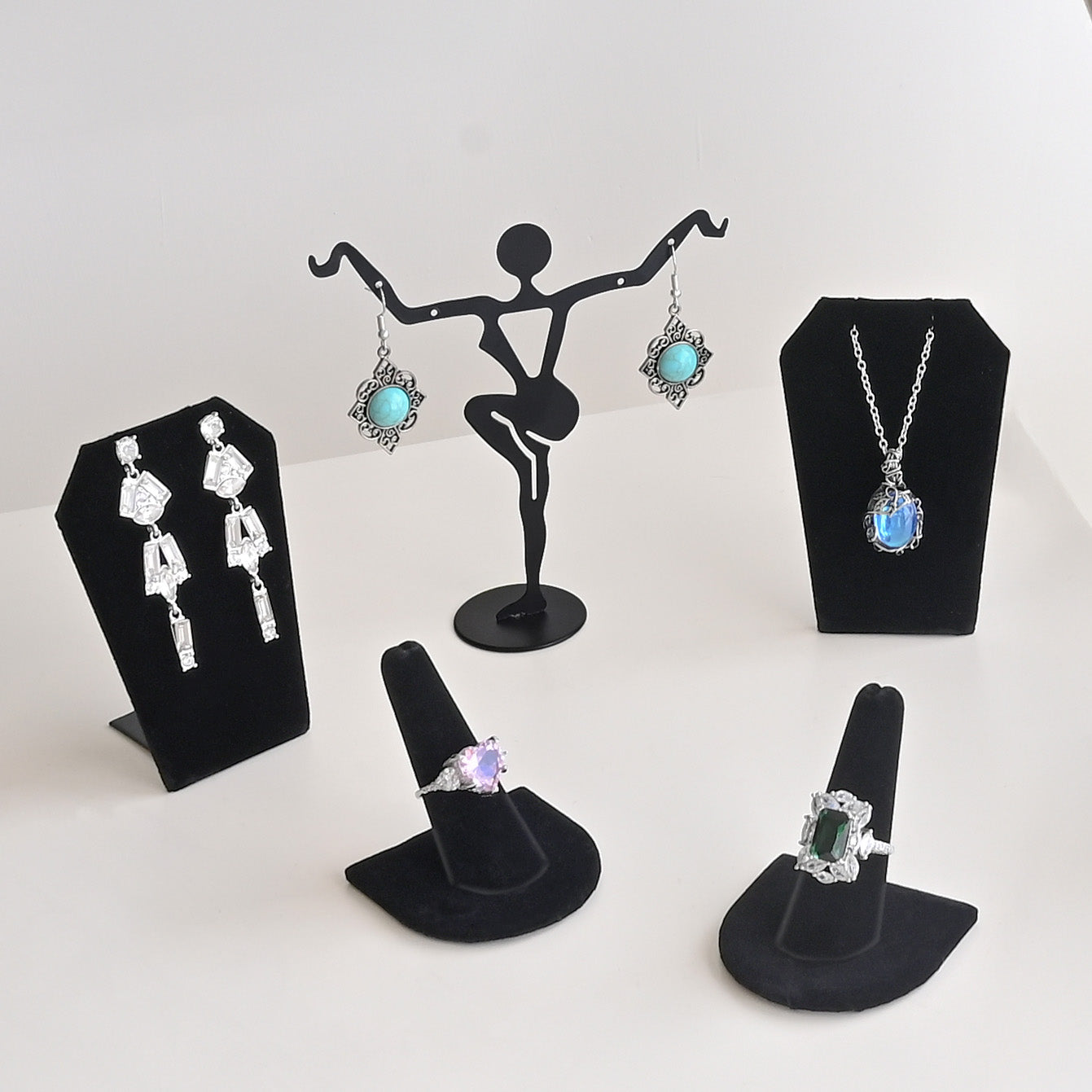 #251-112 Metal Dancer Earring Display Stand