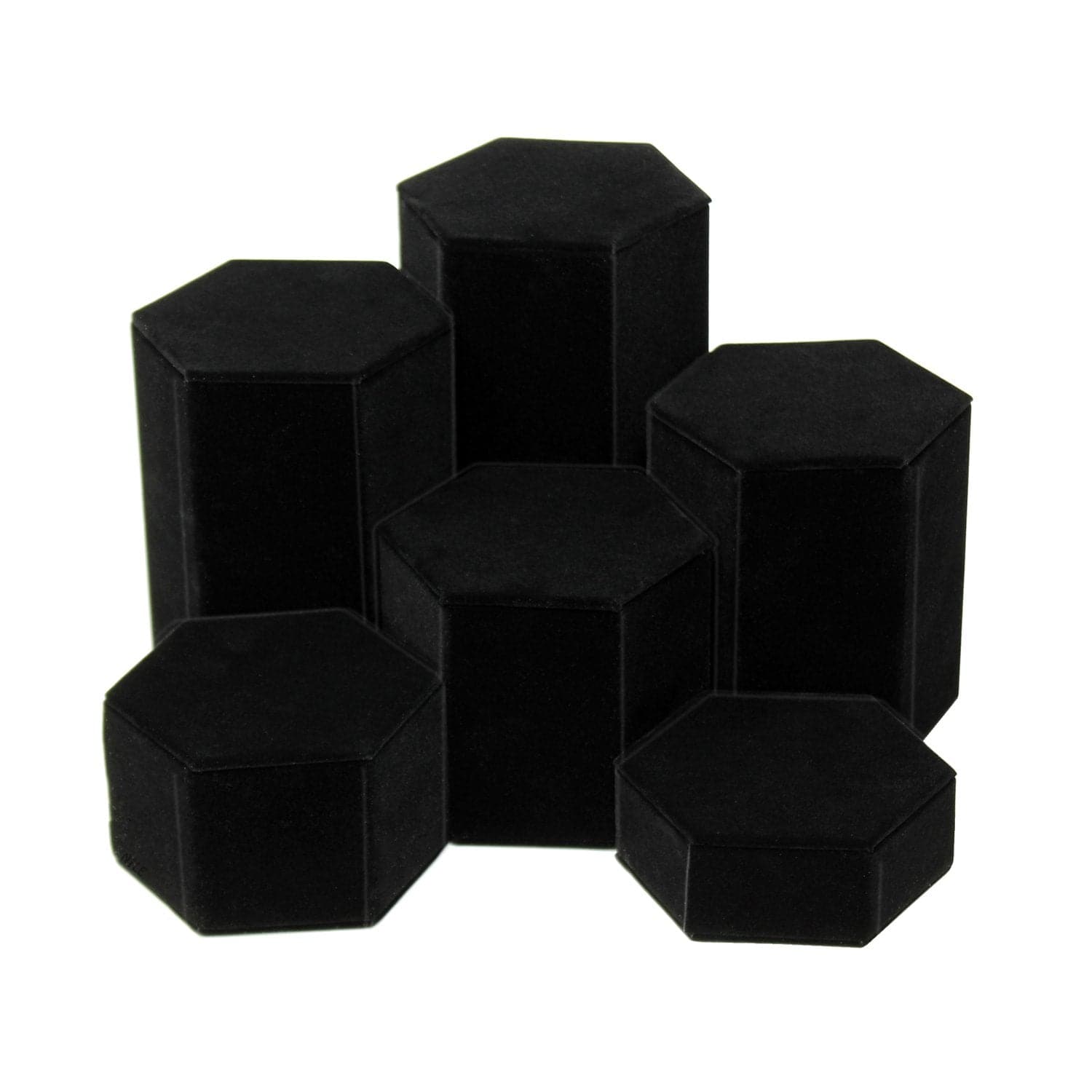 #513 Hexagon Display Risers Set