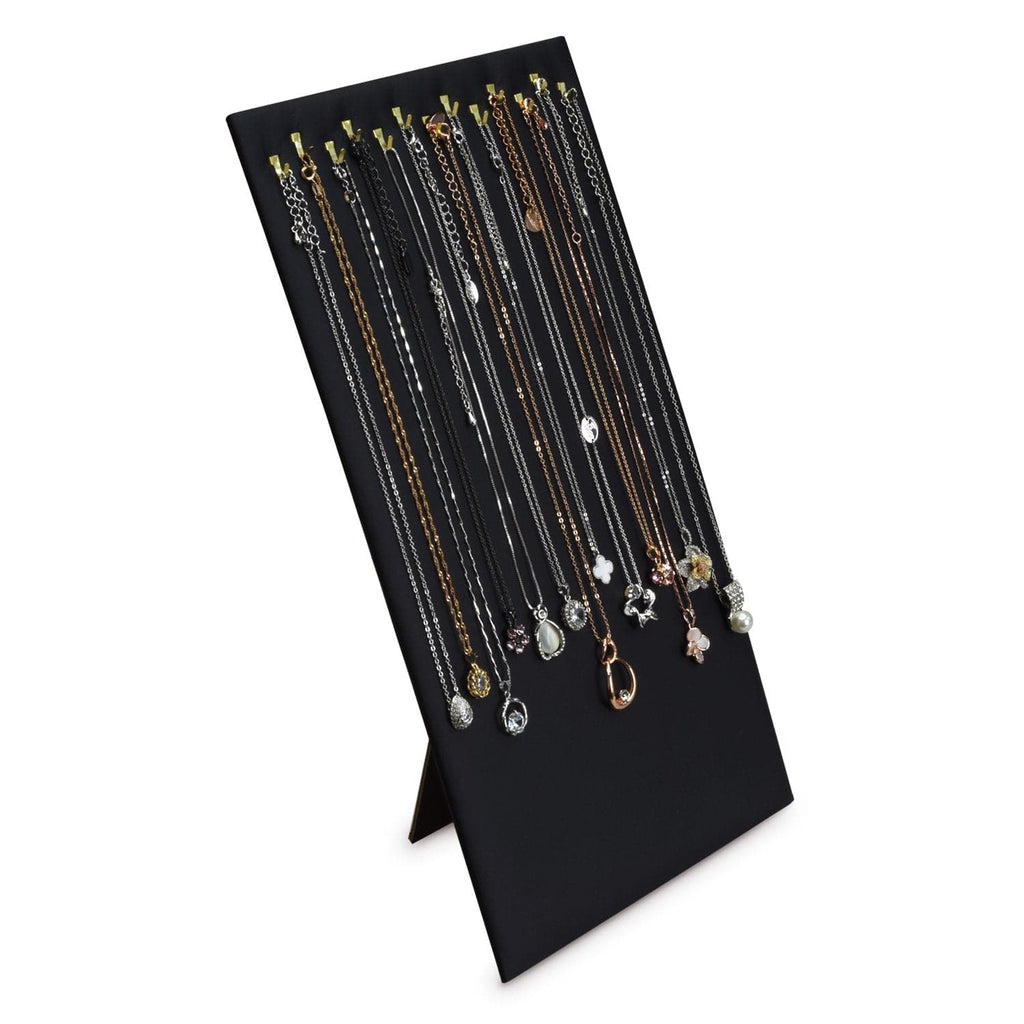 #68-HA Necklace and Chain Display Pad with Easel