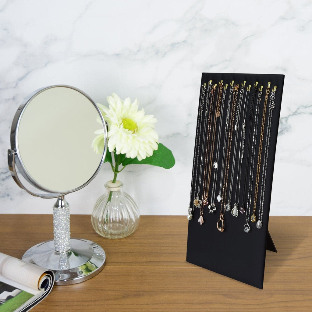 #68-HA Necklace and Chain Display Pad with Easel