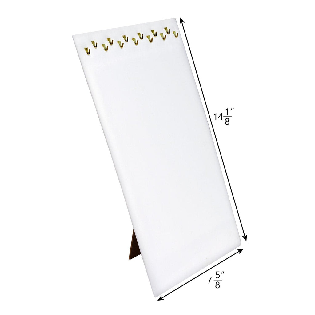 #68-HA Necklace and Chain Display Pad with Easel