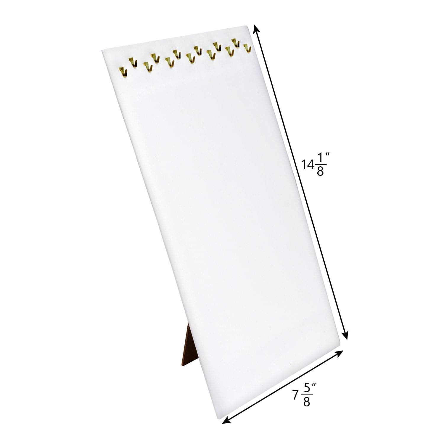 #68-HA Necklace and Chain Display Pad with Easel