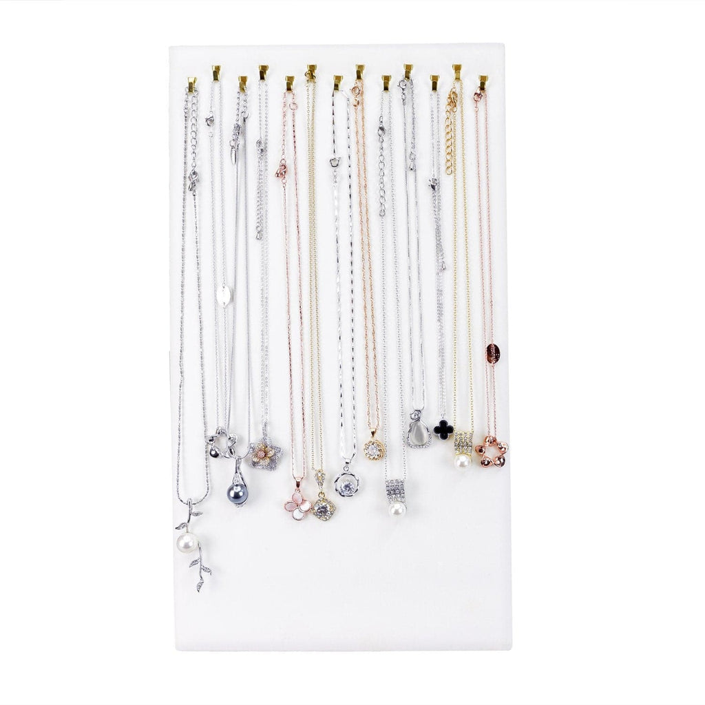 #68-HA Necklace and Chain Display Pad with Easel
