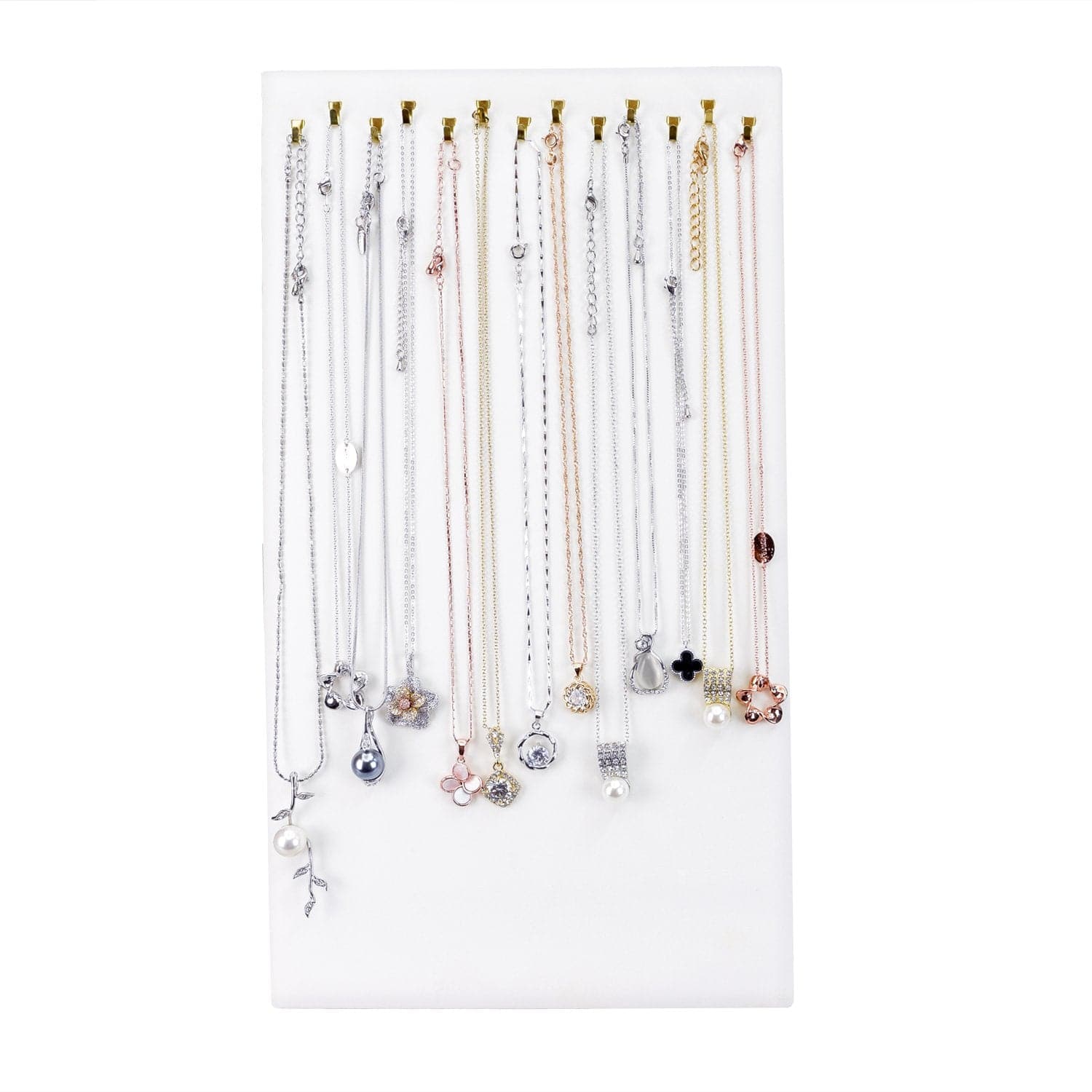 #68-HA Necklace and Chain Display Pad with Easel