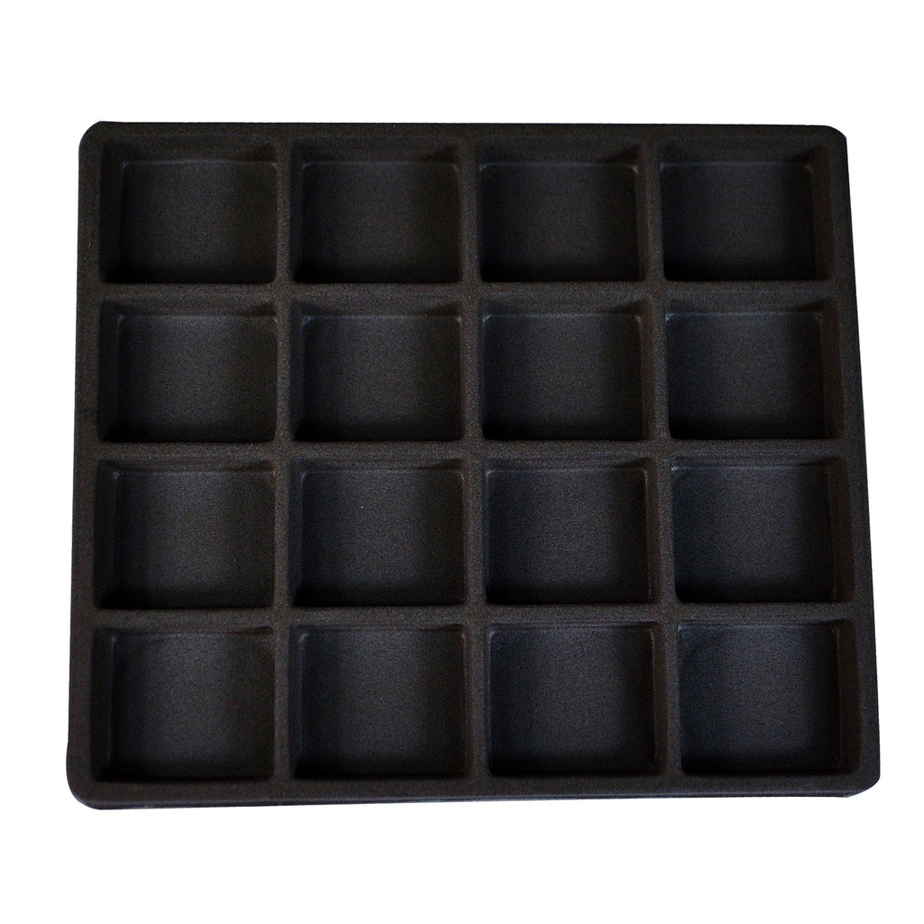 Flocked Plastic Jewelry Tray Insert (16)-Nile Corp