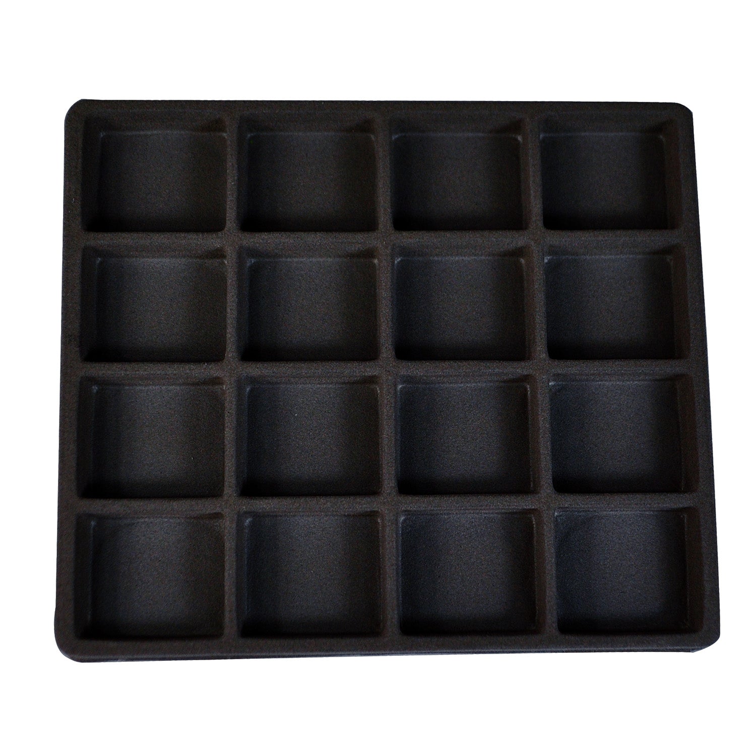 Flocked Plastic Jewelry Tray Insert (16)-Nile Corp