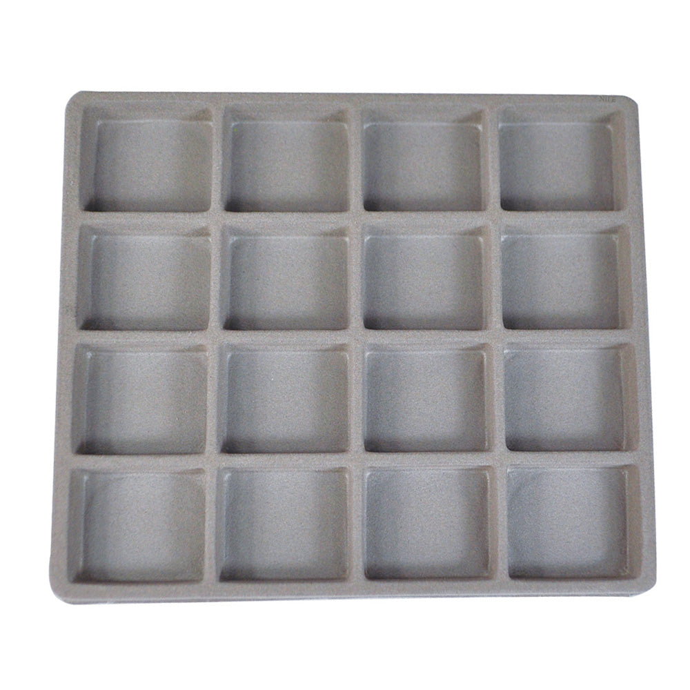 #97-16 Flocked Plastic Jewelry Tray Insert