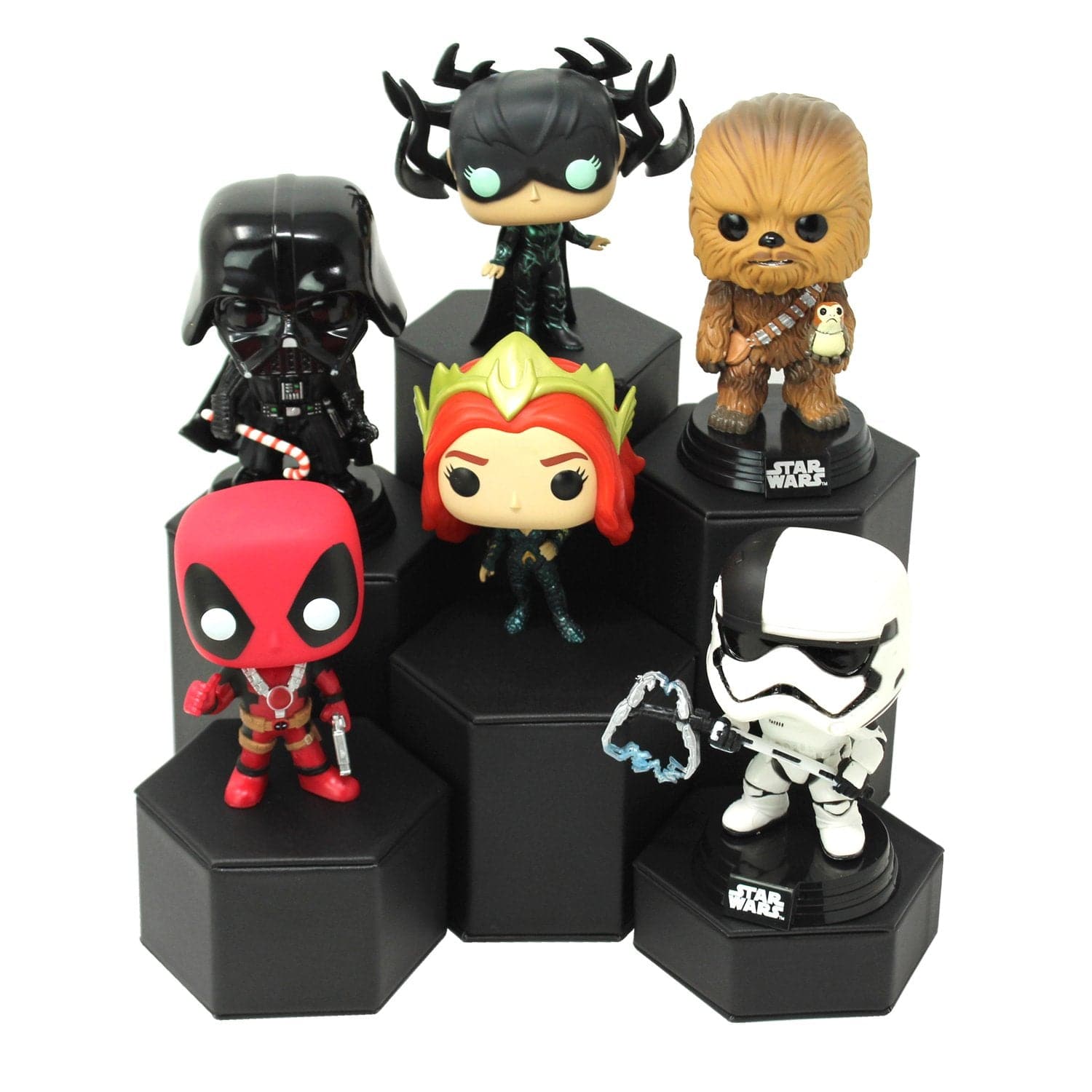 #513 Hexagon Display Risers Set