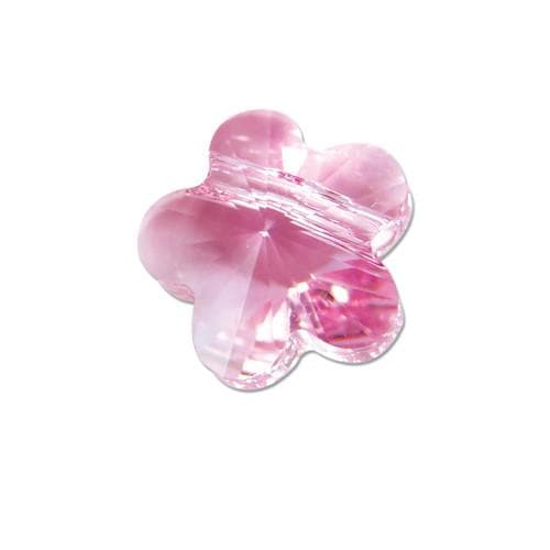 #BCS-57448 (ROLT)  Swarovski Flower Beads, 8mm