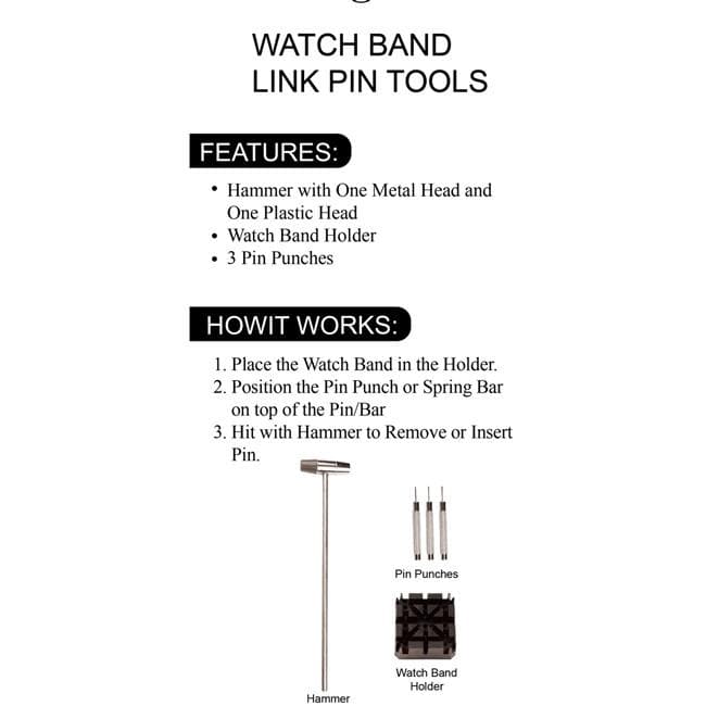 #WAT-321ES Watch Band Link Remover Set