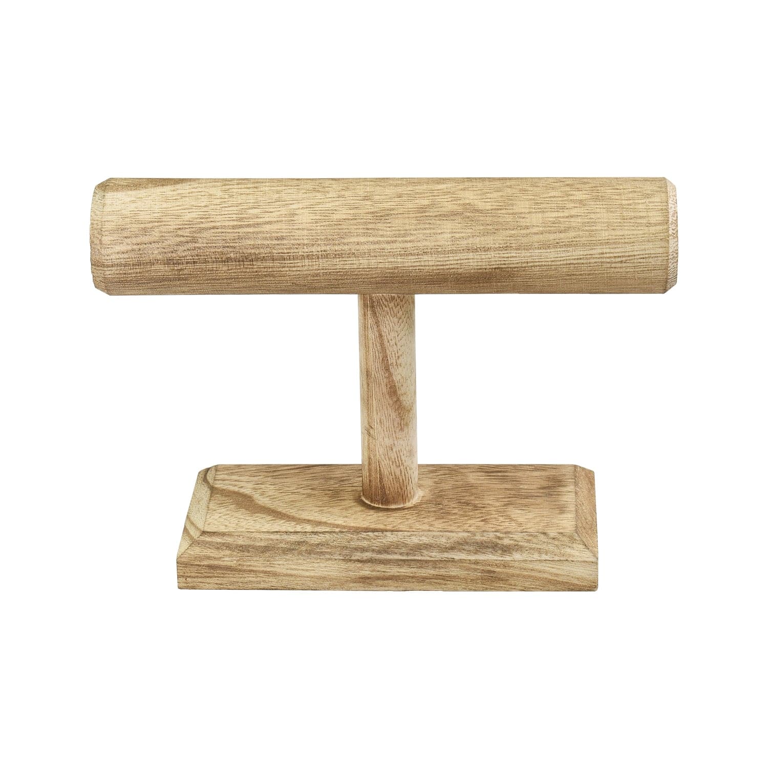#WD219 Antique Wood T-Bar Bracelet Display