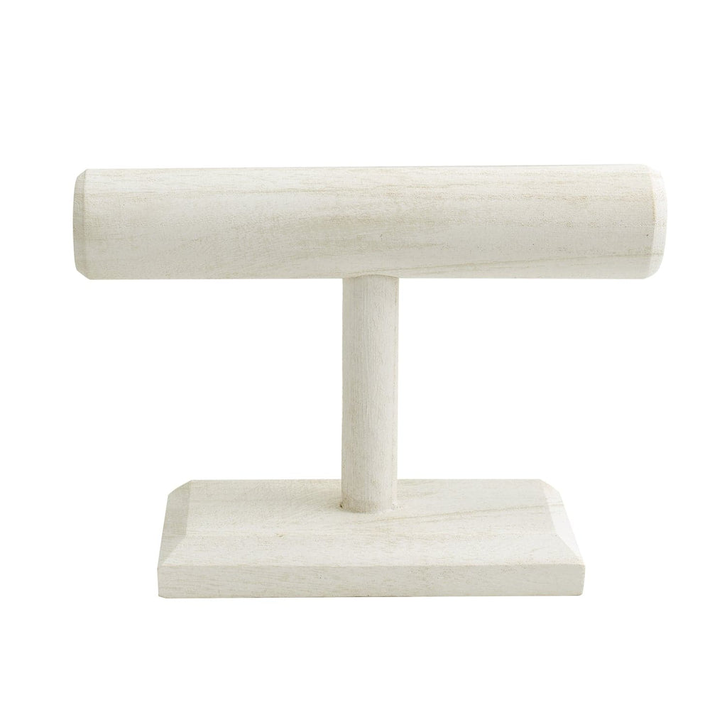 #WD219 Antique Wood T-Bar Bracelet Display