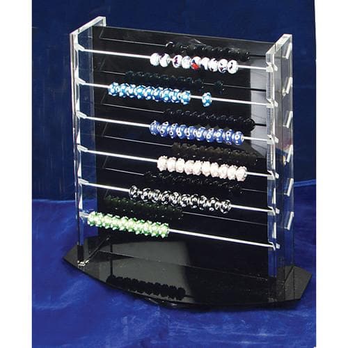 #AC-319 Rotating Acrylic Bead Display Rack