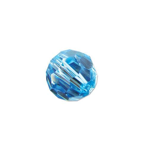 #BCS-50004 (AQUAAB) Swarovski Facet Rounds, 4mm
