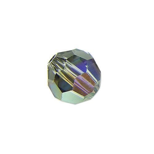 #BCS-50004 (BKDAB) Swarovski Facet Rounds, 4mm
