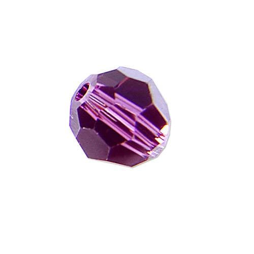 #BCS-50006 (AMY) Swarovski Facet Rounds, 6mm