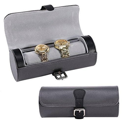 #TWB1995-G  Leatherette Watch Storage Travel Case