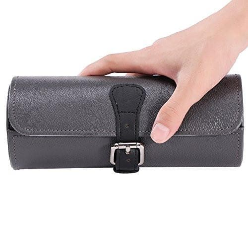 #TWB1995-G  Leatherette Watch Storage Travel Case