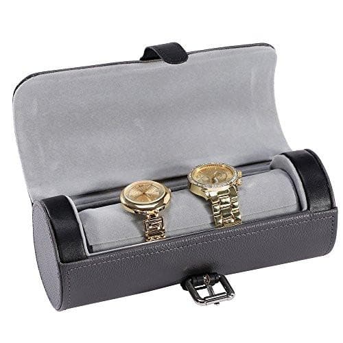 #TWB1995-G  Leatherette Watch Storage Travel Case